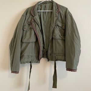 Free People Military Jacket